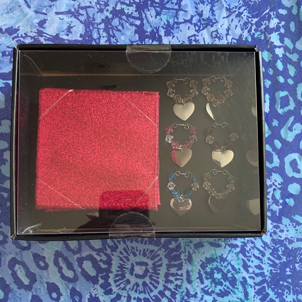 Bebe Coaster and charm set of ten